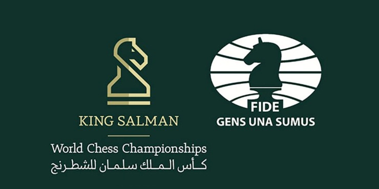 Moscow, Russia. 30th Dec, 2019. Wang Hao (L) of China and Alireza Firouzja  participating under the FIDE flag shake hands after the Blitz Open final at  2019 King Salman World Rapid 