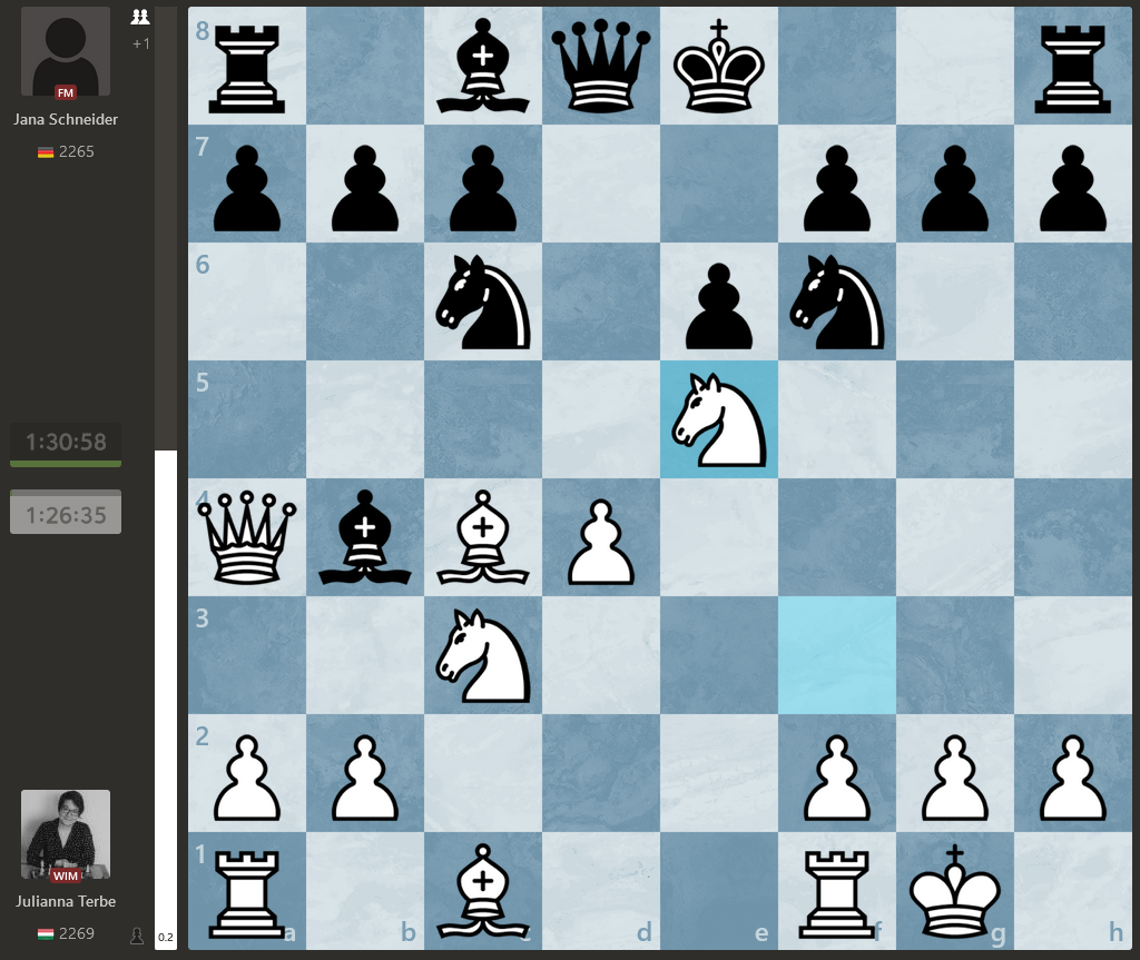 Mateusz Bartel defeats Hans Niemann in round 7 of the London Chess